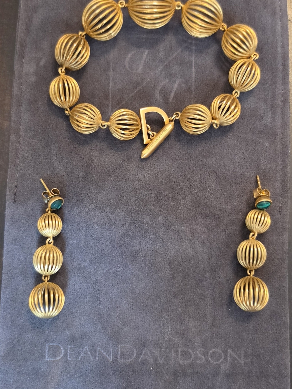Dean Davidson 22k Gold Plated Savannah Set
